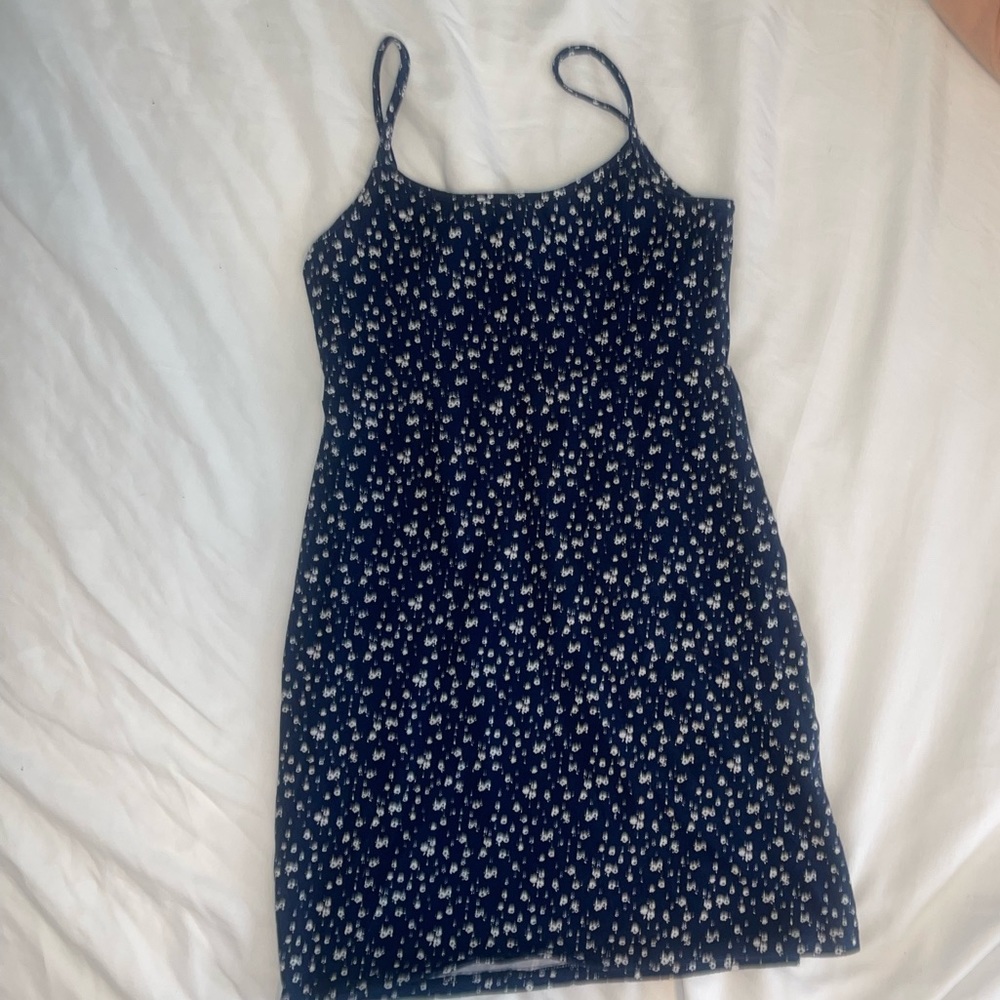 Floral mini dress. size small